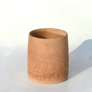 ECO2GO VIETNAM Natural Bamboo <b>Cups</b> Eco-Friendly Reusable Food Grade Classic Large Capacity Drinkware Custom Logo Coffee Tea - Product Image 2