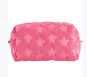 Elegante bolsa de maquillaje para niña con estampado de lunares y letras, bolsa de maquillaje de poliéster con cierre de cremallera, regalo promocional. - Product Image 1