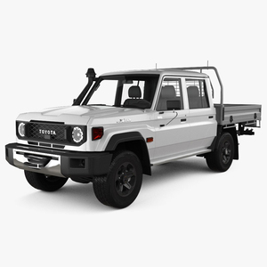 Toyota Land Cruiser Double Cabine Modèle d'occasion Excellent état Moteur puissant 4x4 Pick-up - Product Image 1