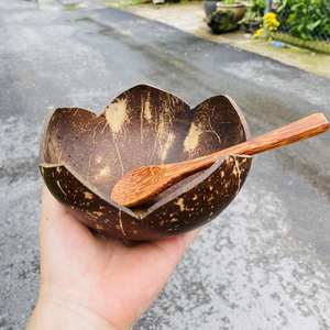 LA MEJOR OFERTA DEL MERCADO |    Tazón de Cáscara de Coco Hecho a Mano Directo de Fábrica, Tazón de Coco Natural Ecológico del Fabricante - Product Image 3