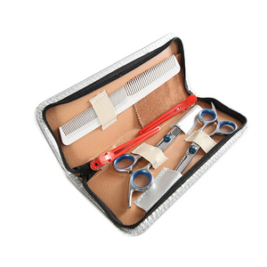 Wholesale Rate Salon <b>Barber</b> Shear <b>Set</b> Kit Hair Scissors Group Salon Scissors <b>Barber</b> Kits For Sale With Low Price Scissors Kit - Product Image 2