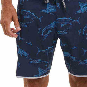 OEM Luxury Custom Unisex Boardshorts Custom Label Surf Fishing <b>Shorts</b> Custom Logo UPF 50 Recycled Solid <b>Pattern</b> <b>Swim</b> <b>Shorts</b> - Product Image 5