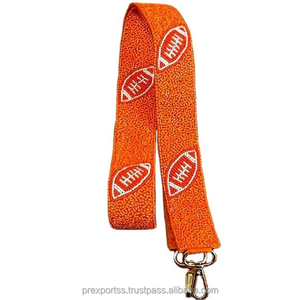 Go Jags personnalisé sangle perlée à la main sport collège Gameday sac sangle réglable broderie sac à main bandoulière ceinture sangle mode - Product Image 6