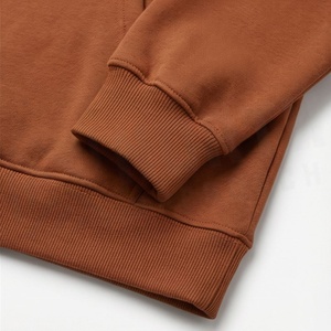 Sweat-shirts à capuche en molleton de coton surdimensionnés pour femmes, avec logo personnalisé, vêtements décontractés, hauts de mode - Product Image 6
