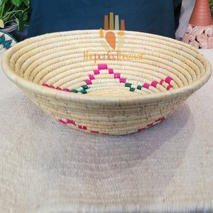 Cesta Ovalada Abierta de Hierba Moonj Natural para Cocina Theperfectbazaar - Ecológica, Duradera, Mini, Multiusos, Uttar Pradesh - Product Image 3