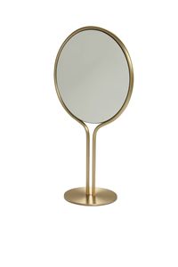 Miroir de maquillage, miroir de vanité pour la maison, miroir de vanité portable, miroir au design élégant, miroir de vanité design, base en marbre, décoration - Product Image 4