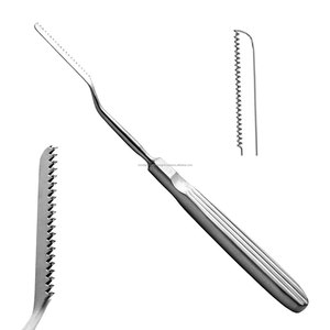Scie à os chirurgicale de précision World Precision Joseph, 7 pouces, en acier inoxydable, kit chirurgical certifié CE, pour chirurgie orthopédique, ORL et plastique, manuel - Product Image 1