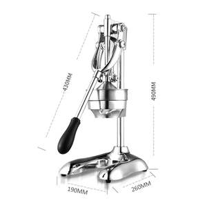 Silver <b>Hand</b> Press Manual Stainless Steel Commercial Juice Extractor Citrus <b>Juicer</b> - Product Image 6
