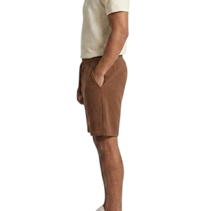 Pantalones Cortos de Hombre Personalizados con Logotipo, 100% Algodón Tejido, Cintura Media, Antiarrugas, Servicio OEM, Casuales, con Cordón Ajustable - Product Image 3
