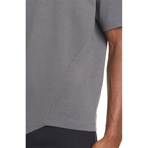 T-shirt pour homme 260 g/m², coupe ample, couleur noire, tissu tricoté tendance, poids 260 grammes - Product Image 5