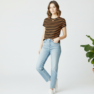 Camiseta Ecológica para Mujer, Mezcla de Spandex/Algodón, con Servicios OEM, Características Anti-Pilling y de Secado Rápido - Venta al Por Mayor - Product Image 2