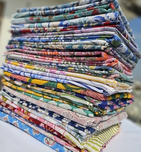 Wholesale Sanganer Hand Block Print Cotton <b>Sarong</b> Ethnic Indian Textile Manufacturer Indian Handmade <b>Sarong</b> for Summer Beachwear - Product Image 1