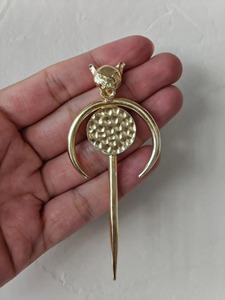 Metal Craft Natural Look Brass Earrings Organic Style Brass Earrings Solid Color Custom Factory Wholesale Item Use - Product Image 5