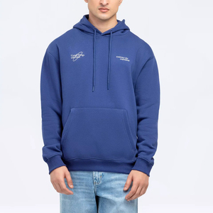 เสื้อฮู้ดดี้พรีเมียมผ้าฝ้าย 100% สำหรับผู้ชาย ฤดูหนาว รับผลิตแบบ ODM ขายส่งสำหรับผู้ซื้อรายใหญ่ - Product Image 1