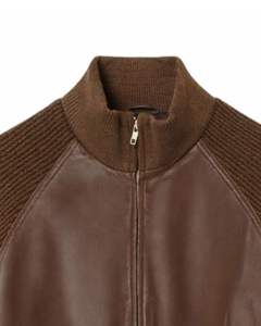 Trendy Custom Leather <b>Jacket</b> <b>Men</b>’s Genuine Leather Biker Motorcycle Outerwear Premium Fashion <b>Jacket</b> OEM ODM Manufacturer - Product Image 2
