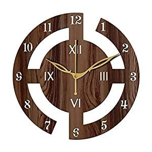 Round <b>Digital</b> Wall <b>Clock</b> Large Display Wall <b>Clock</b> Home Decoration Round Wooden Wall <b>Clock</b> by perfect enterprises - Product Image 2