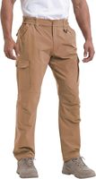 Pantalones Tácticos Cargo para Hombre, de Lona con Forro Polar, Ligeros, Transpirables, de Secado Rápido, para Senderismo, Camping, Entrenamiento y Uso Diario