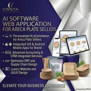 Aplicación web de software de IA para vendedores de platos Areca, contabilidad, CRM, diseño de sitios web, aplicación móvil para Android e iOS, software ERP - Product Image 2