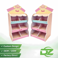 Présentoir de Comptoir Pliable Personnalisé pour Ongles en PVC Certifié ISO, Étanche, pour Salon de Manucure et Cosmétiques
