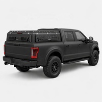 Structure renforcée en alliage d'aluminium, imperméable, personnalisable, avec verrouillage antivol, auvent rigide pour pick-up F250 SD NP300 Ranger