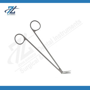 กรรไกรผ่าตัดแบบมีมุม Potts Scissors ขนาด 60/90 องศา ทำจากสแตนเลสสตีล ชุดเครื่องมือคุณภาพสูงสำหรับใช้ในโรงพยาบาล - Product Image 6