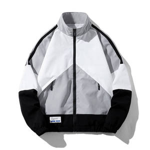 Veste de baseball satinée personnalisée pour homme, légère, style bomber, avec boutons-pression, vêtements de sport, fabricant OEM ODM en gros - Product Image 1