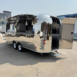Premium Grade Mobile Food Trailer With 304 Stainless Steel Countertops And Drainage <b>Floor</b> For Hygienic Food Service - Product Image 3