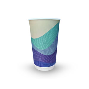 Vasos de Papel de Doble Pared de un Solo Uso con Diseño Elegante para Bebidas Calientes - Product Image 6
