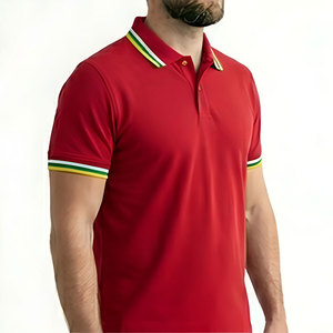 Camiseta Polo para Hombre, Servicio OEM, Tejido de Fácil Cuidado, Estilo de Vida Relajado, Ropa Urbana, Tendencia de Moda, Versátil, Vintage - Product Image 3