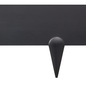 5 Confezioni Bordura Paesaggistica in Acciaio 39 X 3, Bordo da Giardino in Metallo Resistente alla Ruggine, Bordura Pieghevole per Prato Resistente, per Piante Artificiali - Product Image 2