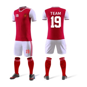 ชุดฟุตบอลสโมสรฟุตบอลสำหรับผู้ชายเสื้อฟุตบอลพิมพ์ลายหน้าจอโลโก้ออกแบบได้ตามต้องการ - Product Image 3