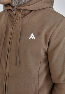 Sweat-shirts et pantalons de survêtement en coton de haute qualité 450 g/m², unisexes, avec logo personnalisé, ensemble de survêtement à fermeture éclair pour hommes - Product Image 3