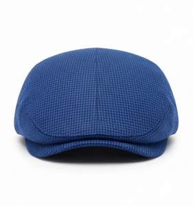 Classic vintage gray Blue Checked Wool Ivy <b>Cap</b> Unisex <b>Flat</b> Hat Breathable Spring Autumn Casual Adult 56-58CM casual Travel - Product Image 1