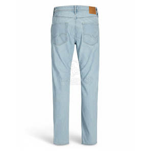 Jeans Premium Elásticos de Corte Relajado, Diseño Clásico con Acabado Desgastado, Pantalones Casuales Cómodos - Product Image 2