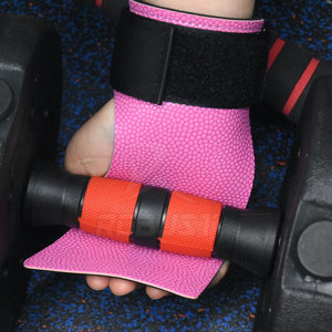 Correas de Agarre para Levantamiento de Pesas, Transpirables, de Cuero Vacuno, Hechas en Pakistán, para Ejercicio y Práctica en el Gimnasio - Product Image 5