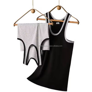 Camisetas de Tirantes para Hombre 100% Algodón al por Mayor, Camisetas de Tirantes de Dos Tonos y de un Solo Color para Gimnasio y Running - Product Image 5