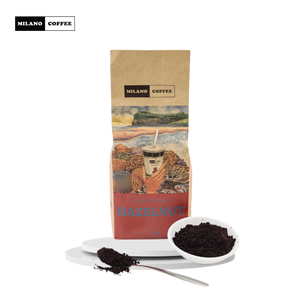 กาแฟบดคุณภาพสูง รสเฮเซลนัท อาราบิก้า คั่วกลาง 250 กรัม แพ็ค รสขมจัดจ้าน - Product Image 6
