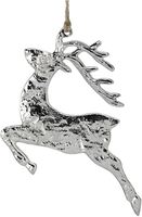 Ornement de Noël vintage en cuivre en forme d'ange, silhouette d'ange de Noël classique avec ailes étendues et diamant en relief