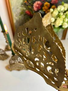 Porte-serviettes décoratif en métal doré, idéal pour la maison, la cuisine, les banquets, la restauration et les événements de mariage. - Product Image 4