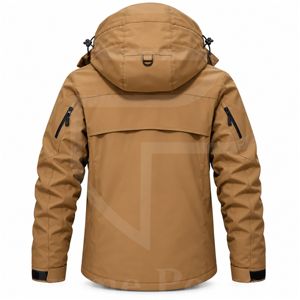 Veste de ski et de neige unisexe à capuche chauffante et imperméable, personnalisable OEM, pour l'hiver 2026, vêtements de sport en gros, marque privée, directement de l'usine - Product Image 2