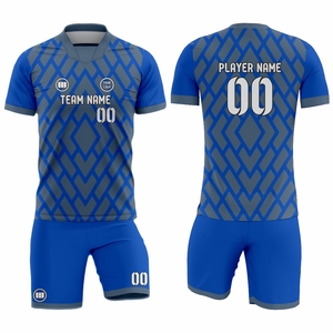 Conjunto de Uniforme de Fútbol Profesional, Ropa de Fútbol Personalizada con Gráficos de Equipo Sublimados - Product Image 1