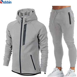 Conjunto de Sudadera con Capucha y Pantalones Deportivos Personalizados, Cómodos, de Tela Gruesa, con Cierre y Estampado, para Hombre, Ropa de Entrenamiento, 2 Piezas - Product Image 6