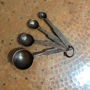 Engraved <b>Measuring</b> Spoon Set - Brown Patina - Product Image 4
