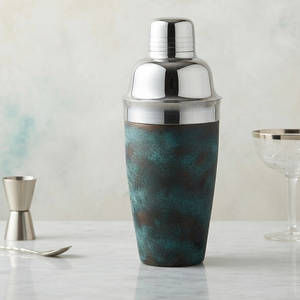 Vaso Mezclador de Acero Inoxidable, Botella Mezcladora, Coctelera con Acabado Pátina, Mezclador de Vino, Coctelera para Mojitos, Utensilios para Bar - Product Image 4
