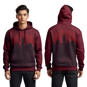Sweat à capuche pour homme avec impression graphique, en coton, style décontracté, streetwear, confortable, vêtement de qualité supérieure - Product Image 1