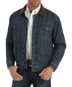 Veste en jean unisexe haut de gamme respirante avec patchwork, capuche, style streetwear, doublure en fausse fourrure bleue pour l'hiver - Product Image 2