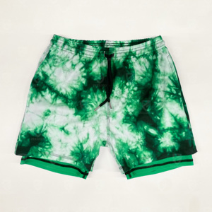 Pantalones Cortos Deportivos 2 en 1 para Hombre, con Logotipo Personalizado, para Entrenamiento, Gimnasio, Verano, Transpirables, con Forro, Ropa de Playa - Product Image 1