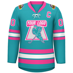 Wholesale Custom Unisex <b>Ice</b> Hockey Jersey Team Uniform Sublimation Customization Spandex/Polyester Material Breathable Summer - Product Image 2