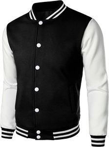 Men's Casual Baseball Leather Street Plus Coats New Embroidered Letter Thin Windbreaker Hip Hop Style Loose <b>Jacket</b> - Product Image 6