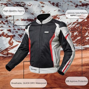 Chaqueta de Motocicleta Ligera de Verano para Mujer con Protección Certificada CE, Forro Impermeable Desmontable y Paneles de Malla - Product Image 6
